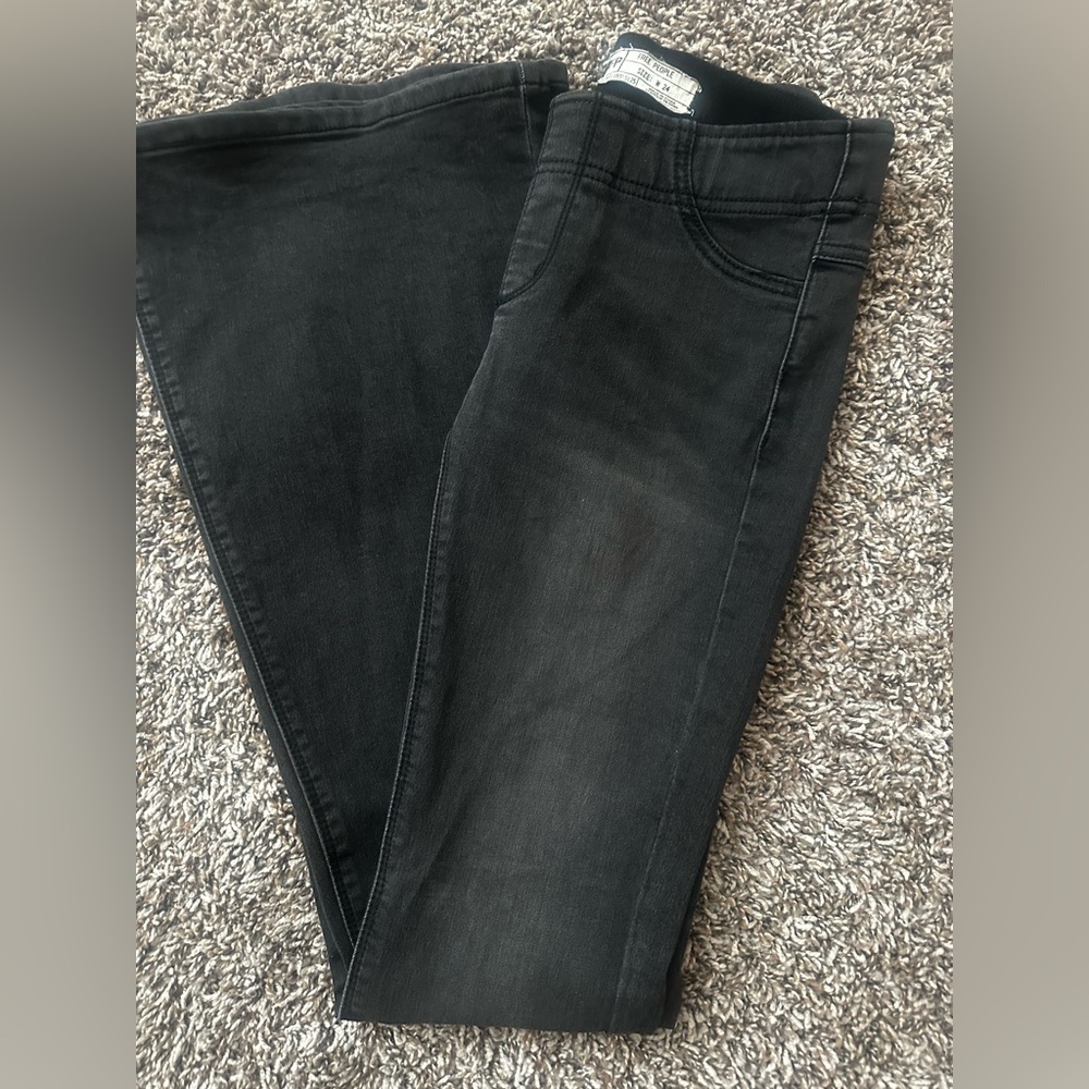 Free People Black Jeans